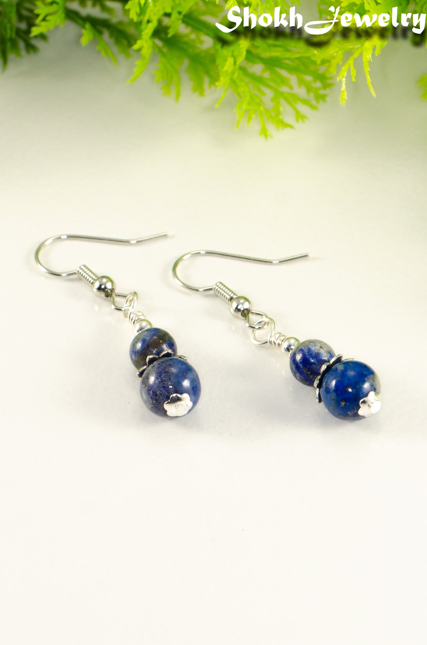 Small Lapis Lazuli Earrings.