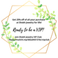 Join VIP Club now and get 25% off of all your purchase for life! 