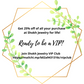 Join VIP Club now and get 25% off of all your purchase for life!.