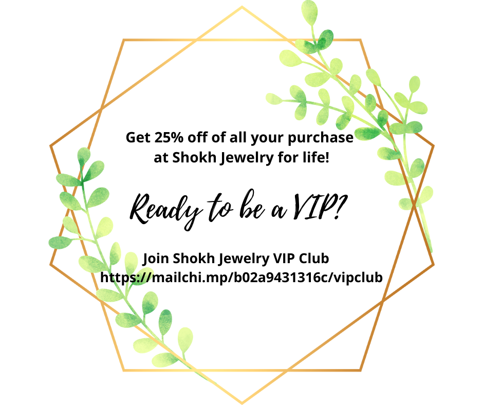 Join VIP Club now and get 25% off of all your purchase for life!.