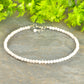 4mm Rose Quartz Crystal Choker Necklace for women.