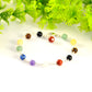 6mm Chakra Bracelet with Sterling Silver Clasp for women