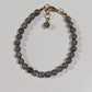 6mm Natural Labradorite Bracelet with Clasp