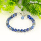 6mm Lapis Lazuli Beaded Anklet fpr women/men.