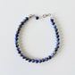 6mm Lapis Lazuli and Hematite Bracelet with Clasp
