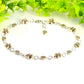 Large Tibetan silver flower Link Anklet for Women