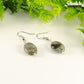 Natural Labradorite Crystal Earrings.