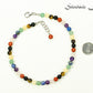 6mm Chakra Gemstone Beaded Choker Necklace