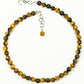 6mm Natural Tiger's Eye Choker Necklace