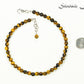 6mm Natural Tiger's Eye Choker Necklace
