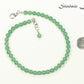 6mm Green Aventurine Crystal Choker Necklace