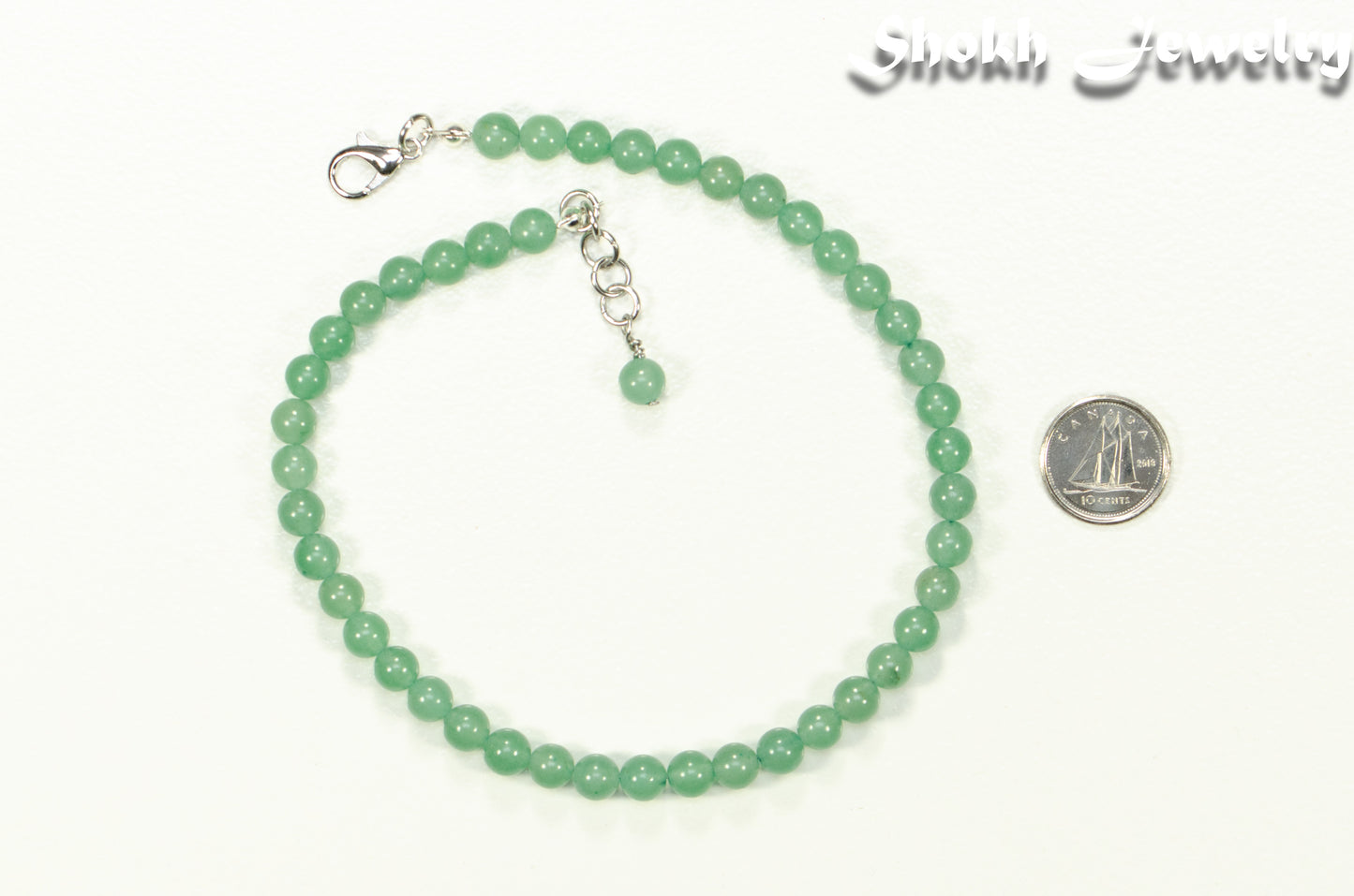 6mm Green Aventurine Crystal Choker Necklace