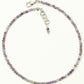 3mm Amethyst Crystal Choker Necklace