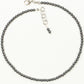 3mm Natural Hematite Choker Necklace