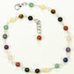 6mm Chakra Gemstone Link Choker Necklace