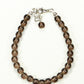 6mm Smoky Quartz Bracelet with Clasp
