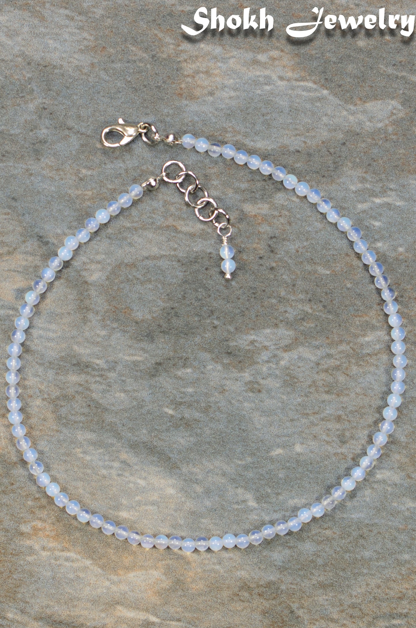 3mm Opalite Crystal Choker Necklace