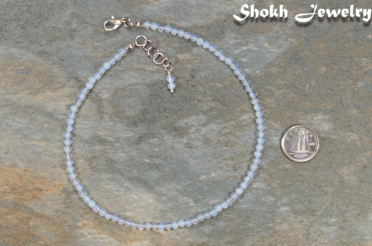 3mm Opalite Crystal Choker Necklace