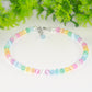 6mm Rainbow Selenite Beaded Choker Necklace