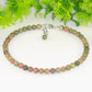 6mm Natural Unakite Choker Necklace