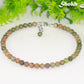 6mm Natural Unakite Choker Necklace