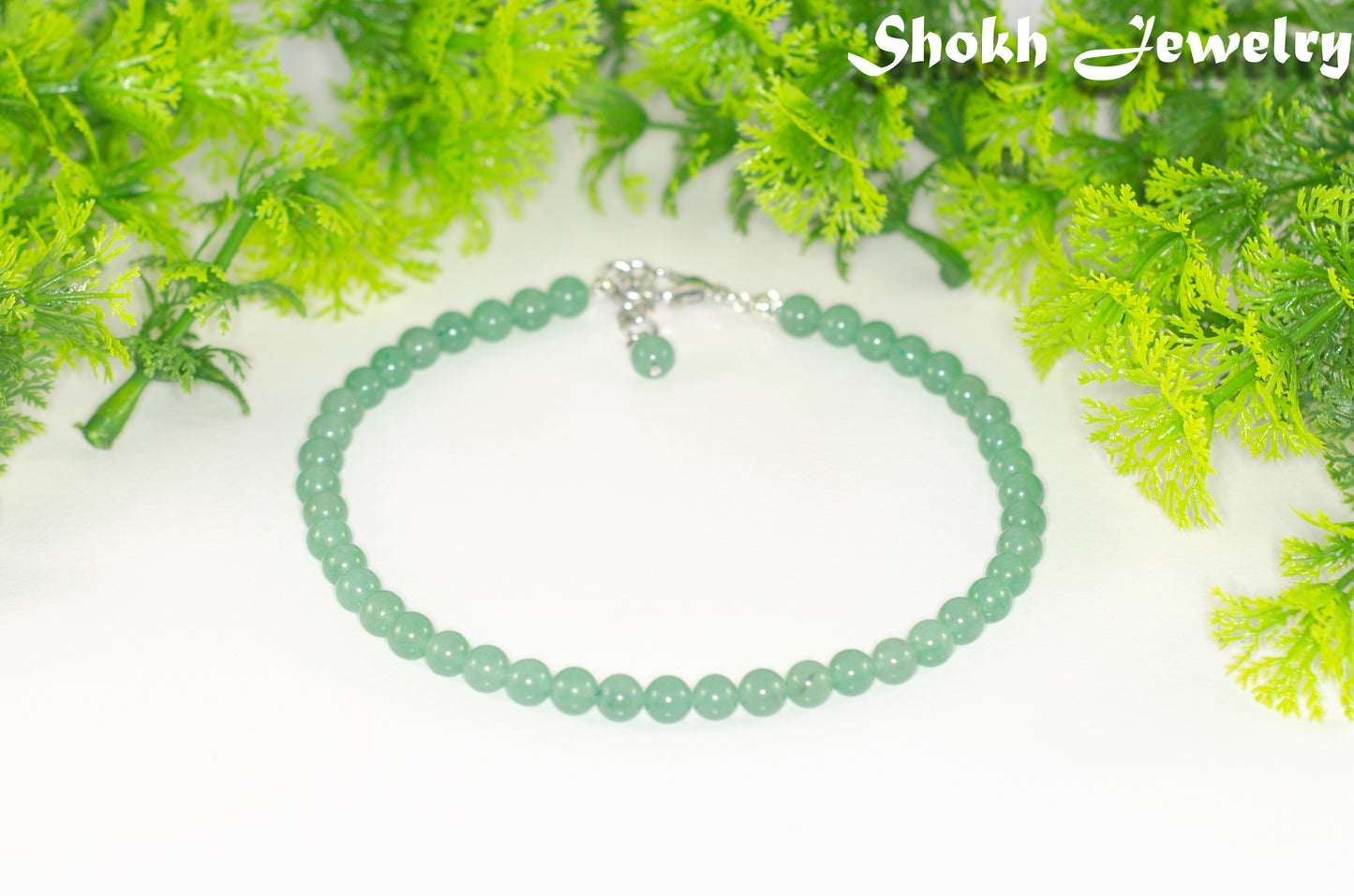 6mm Green Aventurine Crystal Choker Necklace