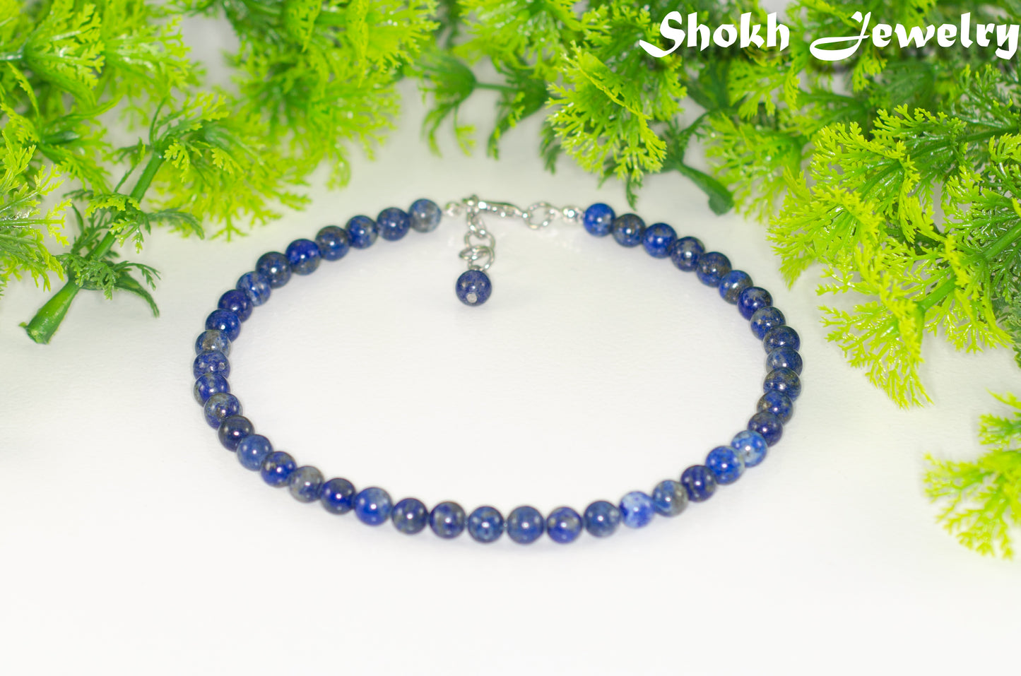 6mm Natural Lapis Lazuli Choker Necklace
