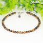 6mm Natural Tiger's Eye Choker Necklace