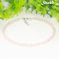 6mm Rose Quartz Crystal Choker Necklace