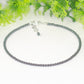 3mm Natural Hematite Choker Necklace