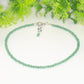3mm Green Aventurine Crystal Choker Necklace