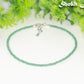 3mm Green Aventurine Crystal Choker Necklace