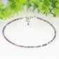 3mm Amethyst Crystal Choker Necklace
