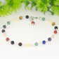 6mm Chakra Gemstone Link Choker Necklace