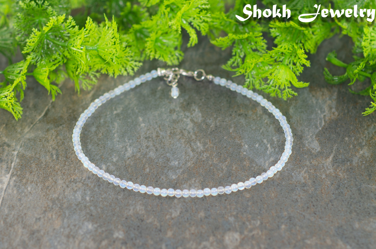 3mm Opalite Crystal Choker Necklace