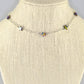 Rainbow Hematite Star and Chain Choker Necklace