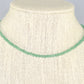3mm Green Aventurine Crystal Choker Necklace