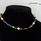 6mm Chakra Gemstone Link Choker Necklace