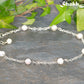 Freshwater Pearl and Dainty Chain Choker Necklace.