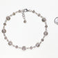 Tibetan Silver Sun and Moon Anklet for Women