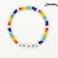 Bracelet colour option: Rainbow