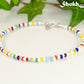 Multicolour Seed Bead Anklet.