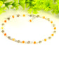 Tibetan Silver Flower and Carnelian Choker Necklace for women.