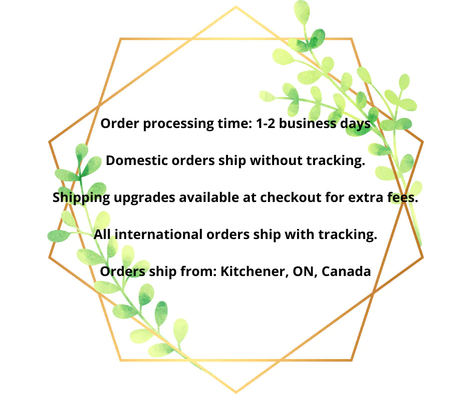 Shipping information.