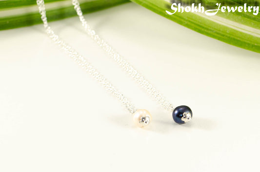 Dainty Freshwater Pearl Choker Necklaces