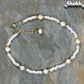 Freshwater Pearl and Seed Bead Anklet