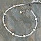 Freshwater Pearl and Seed Bead Anklet