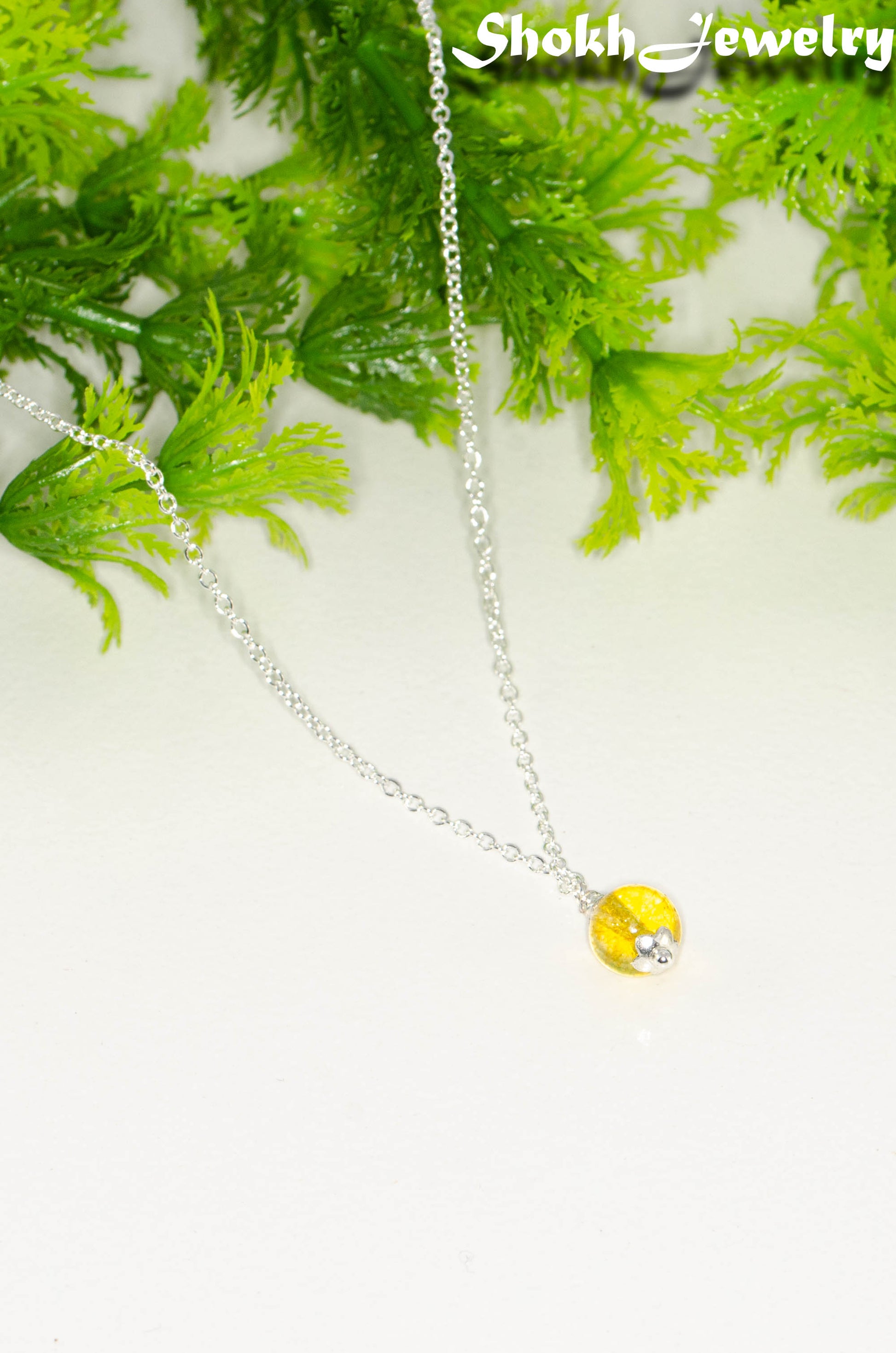 Dainty Citrine Choker Necklace